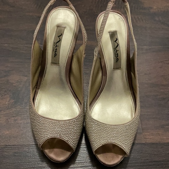 Nina Peeptoe Heel 8 - Picture 2 of 7